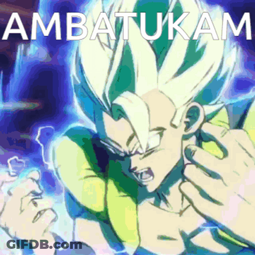 Ambatukam Dragon Ball Super Broly Anime GIF