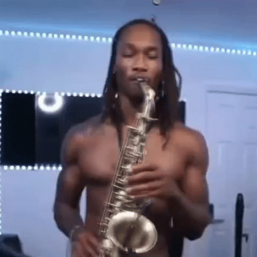 Ambatukam Playing The Saxophone GIF