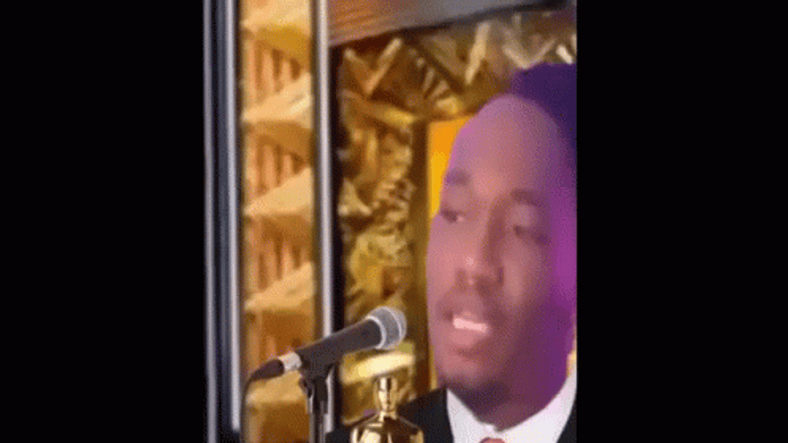 Ambatukam Speaking On Microphone GIF
