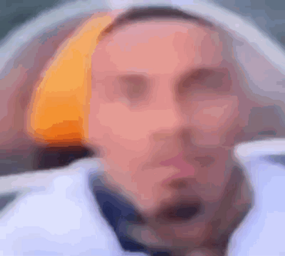 Ambatukam Touching His Head Close Shot GIF