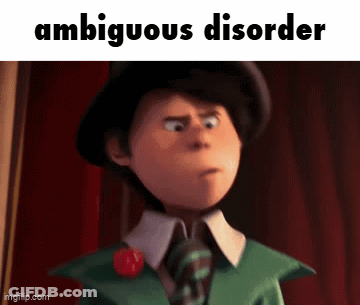Ambiguous Disorder Cartoon GIF