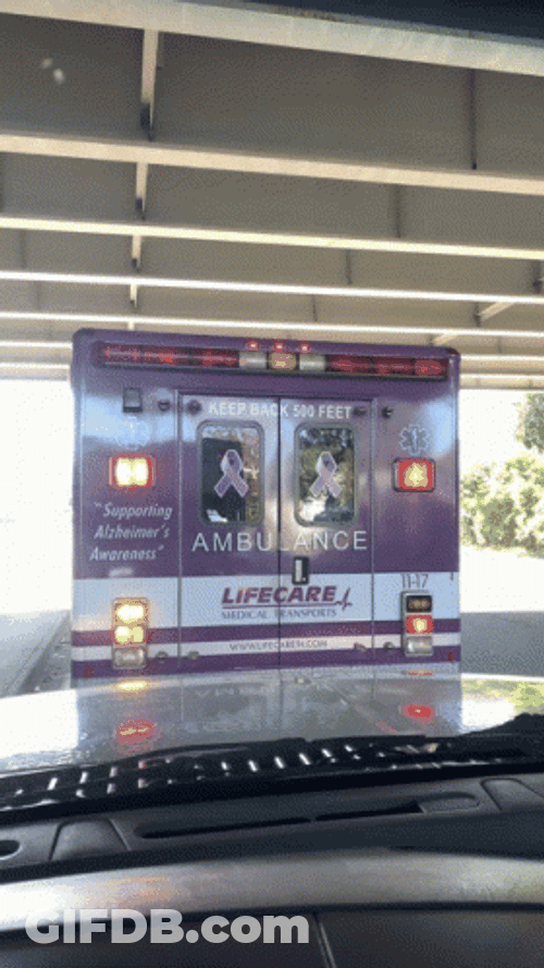 Ambulance Paramedic Dabbing GIF