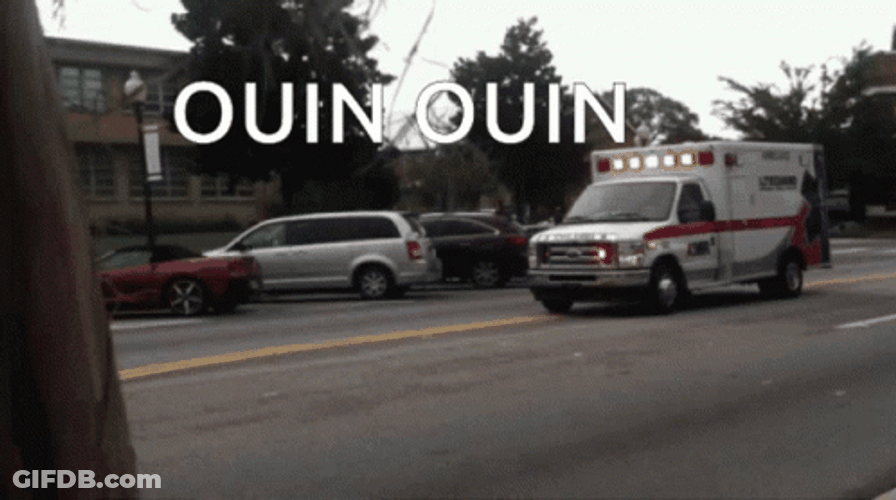 Ambulance Rushing GIF