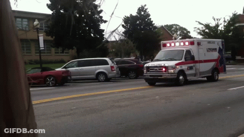 Ambulance Saying Lifeguard GIF