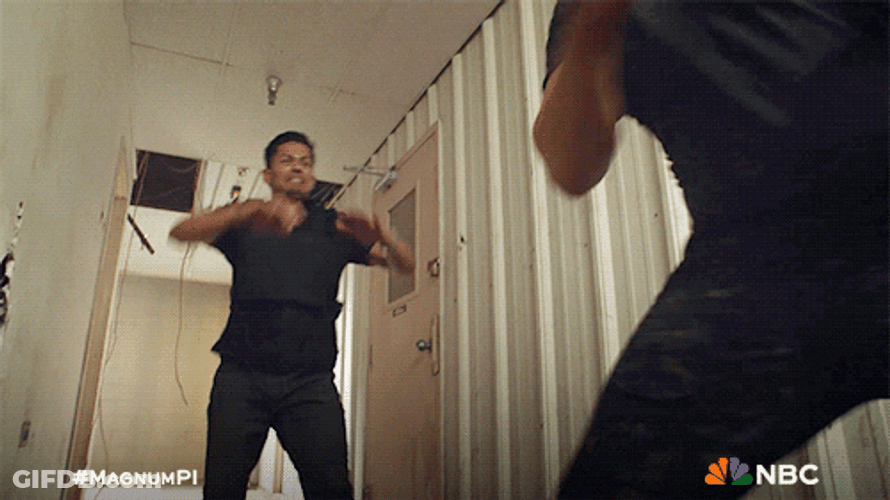 Ambush Doors Men Fighting GIF