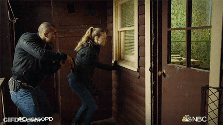 Ambush Doors Police Personnel GIF