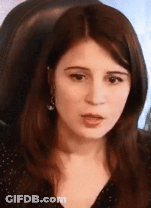 Amelia Girl Scared Nail Biting Reaction GIF