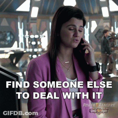 Amelia Jones Get Somebody Else To Do It GIF