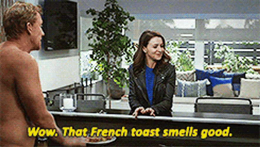 Amelia Shepherd French Toast GIF