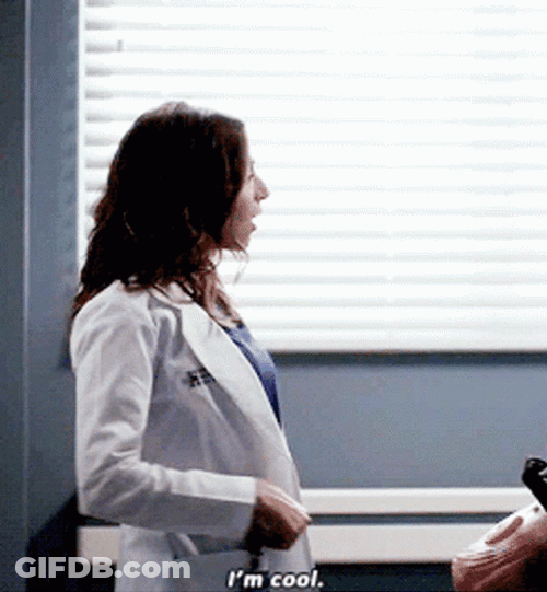 Amelia Shepherd I'm Cool GIF