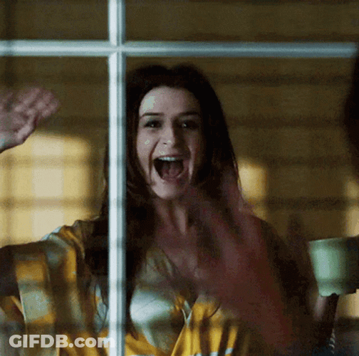 Amelia Shepherd Looking Out The Window GIF