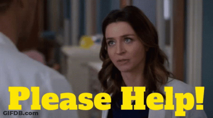 Amelia Shepherd Please Help GIF