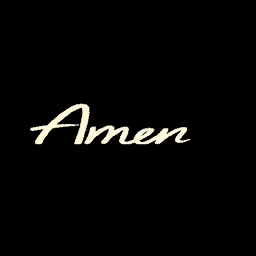 Amen Animated Text GIF