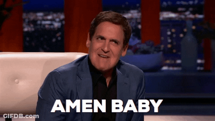 Amen Baby Shark Tank Laugh GIF