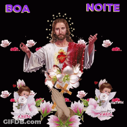 Amen Jesus Boa Noite GIF