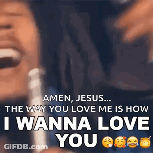 Amen Jesus Love Me GIF