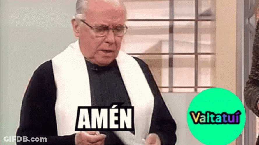 Amen Priest Valtatui Holy Water GIF