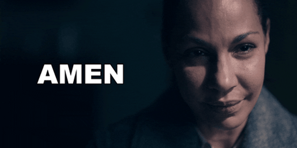 Amen Reaction Martha Handmaid's Tale GIF