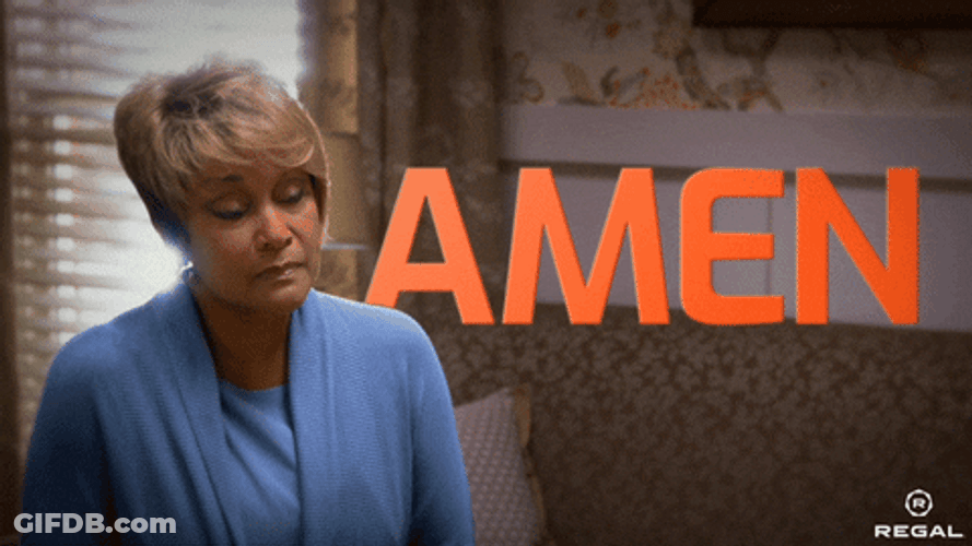 Amen Sunday's Blessings Tyler Perry GIF