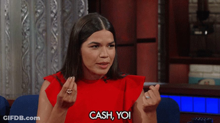 America Ferrera Want Some Cash GIF