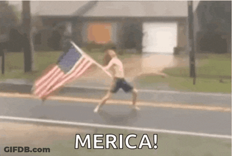 America Hurricane GIF