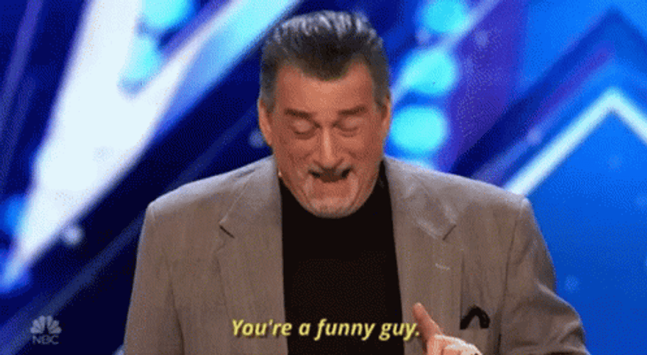 America's Got Talent Funny Guy GIF