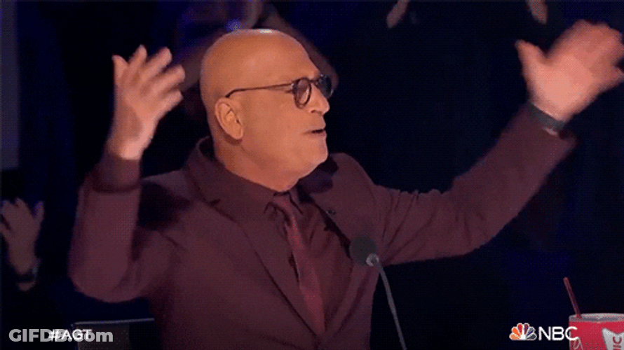 America's Got Talent Howie Mandel Amazing Reaction GIF