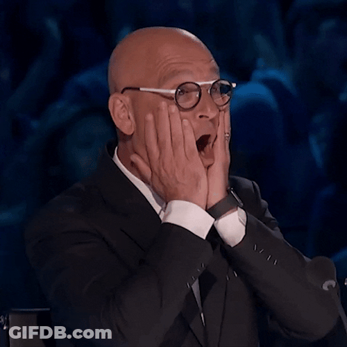 America's Got Talent Howie Mandel Surprised Amazing Reaction GIF