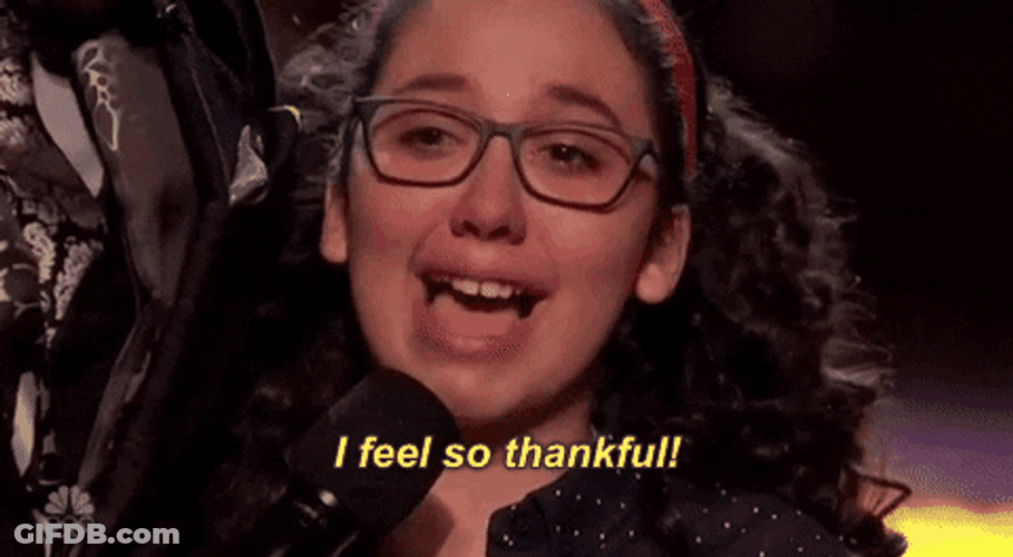 America's Got Talent Thankful For You GIF
