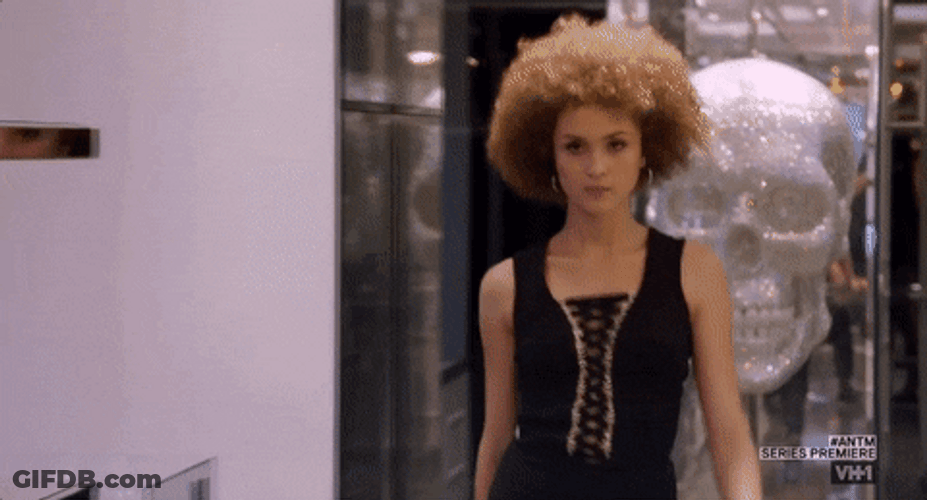 America's Next Top Model Cat Walk GIF