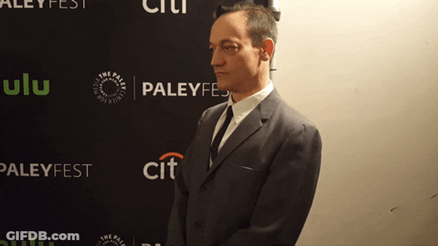 American Actor Ted Raimi Eyes Poke GIF