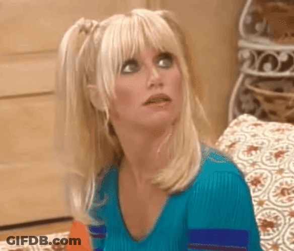 American Actress Suzanne Somers Asking How GIF