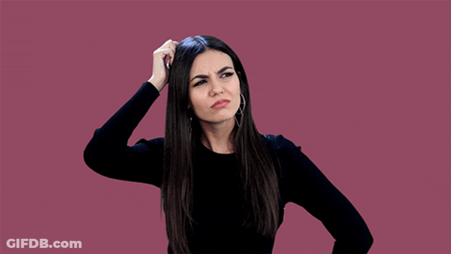 American Actress Victoria Justice Confused How Reaction GIF