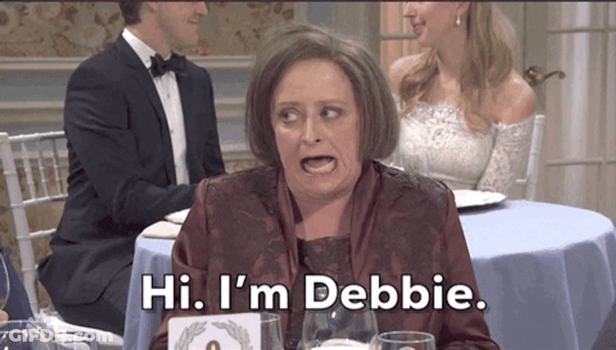 American Celebrity Debbie Downer GIF