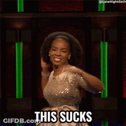 American Comedian Amber Ruffin This Sucks GIF