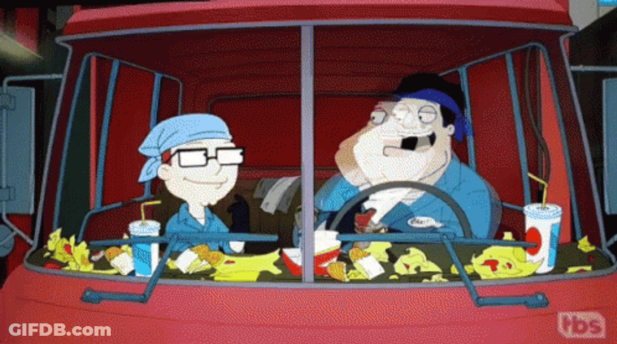 American Dad Puking GIF