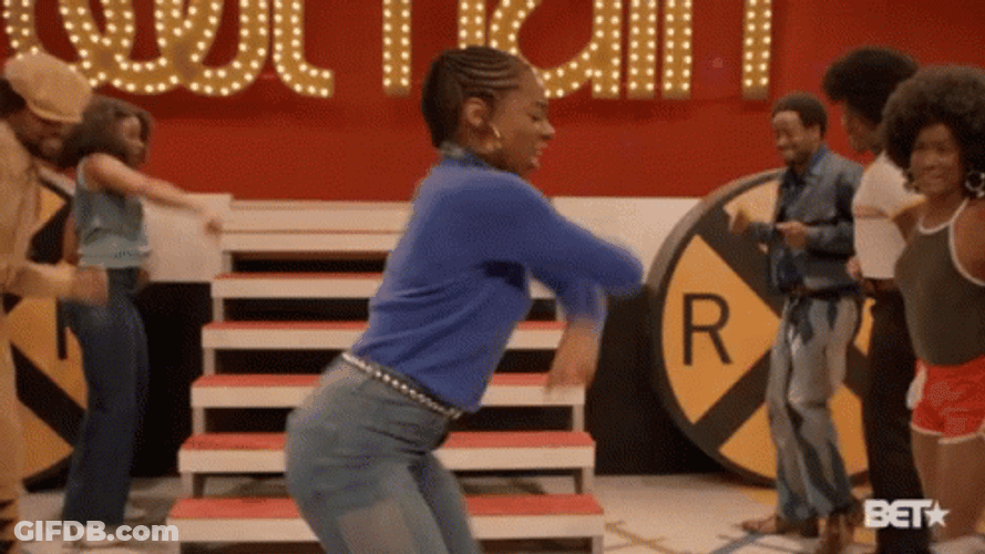 American Dancing Soul Train Performance GIF