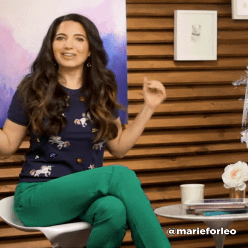 American Entrepreneur Marie Forleo Advise To Drink Water GIF