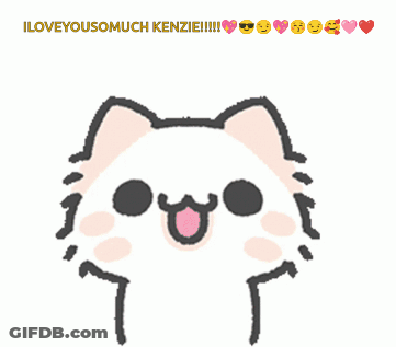 American Flag Saying I Love You Kenzie GIF