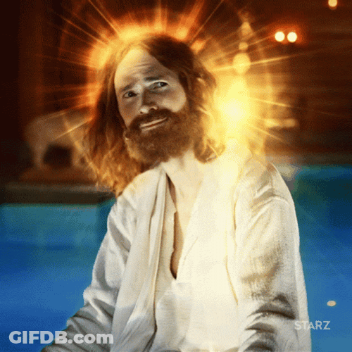 American Gods Jesus Christ Showed Up GIF