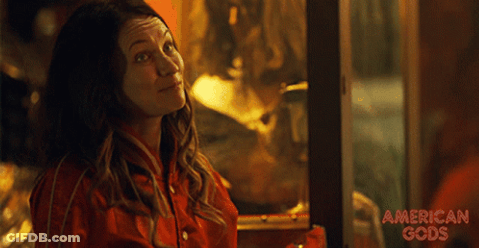 American Gods Laura Moon Try Your Luck GIF