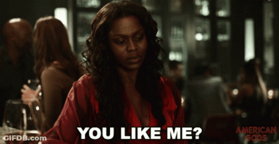 American Gods Queen Of Sheba You Like Me GIF
