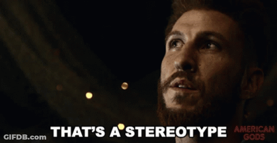 American Gods Shadow Moon That's Stereotype GIF