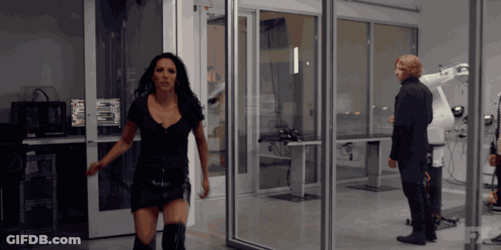 American Horror Story Apocalypse Woman Disintegrate GIF