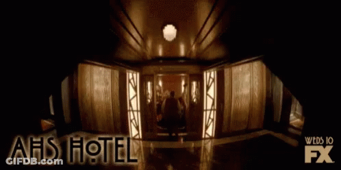 American Horror Story Hotel Poster GIF