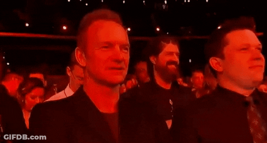 American Music Awards Sting GIF