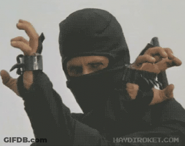 American Ninja Rawr GIF