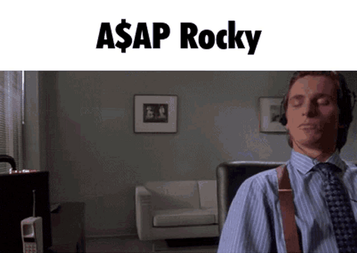 American Psycho ASAP Rocky GIF