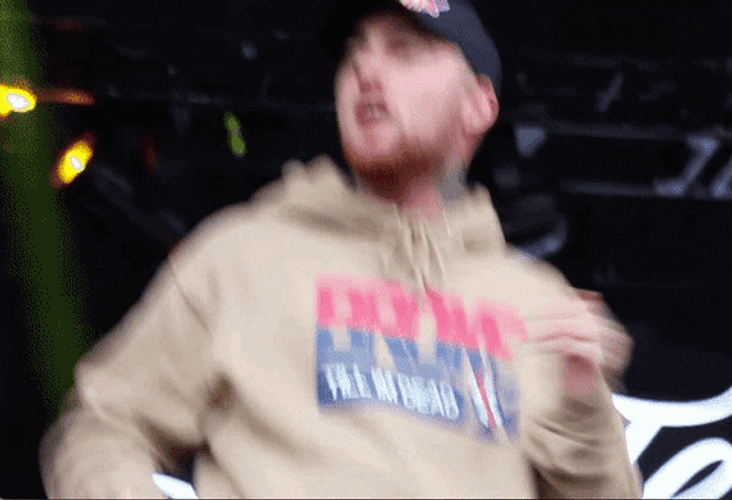 American Rapper Mac Miller Dancing GIF