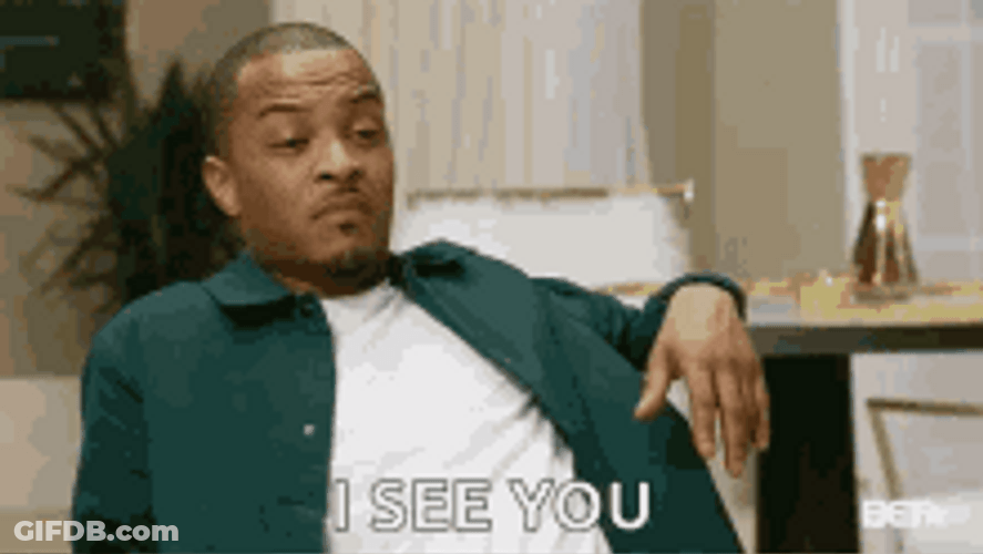 American Rapper T.I I See You GIF
